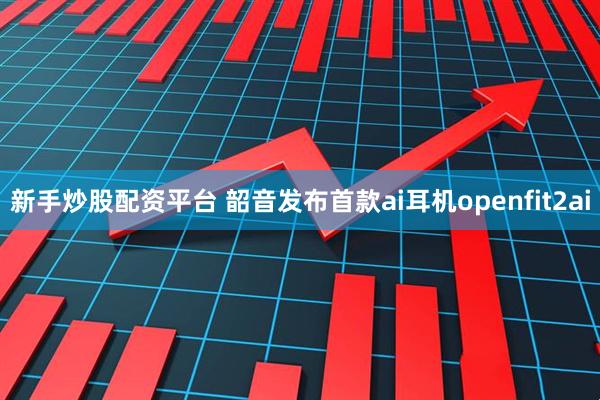 新手炒股配资平台 韶音发布首款ai耳机openfit2ai